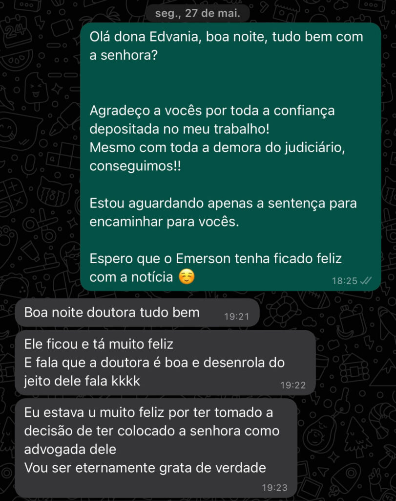 Depoimentos AC Luminati Advocacia - Advogada Criminal